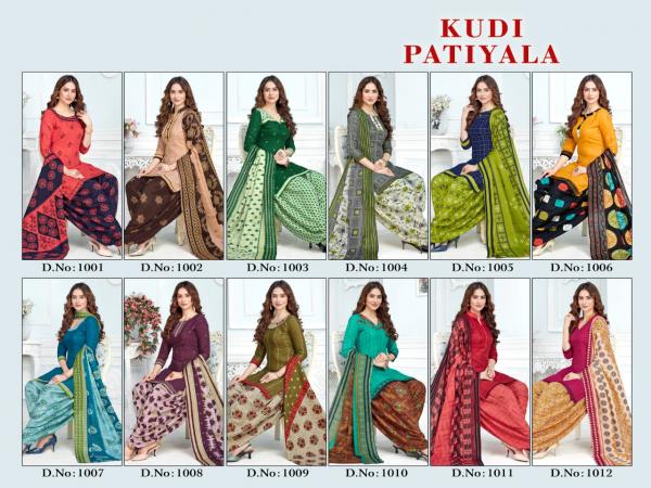 Kudi Patiyala 1 Fancy Cotton Casual Wear Dress Materials 